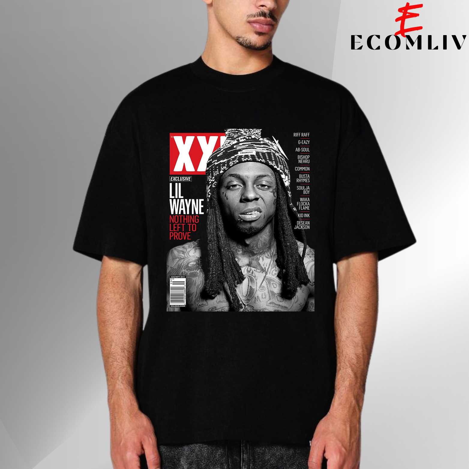 Lil Wayne 2000s Tee, Y2k Hiphop Shirt, Retro Merch